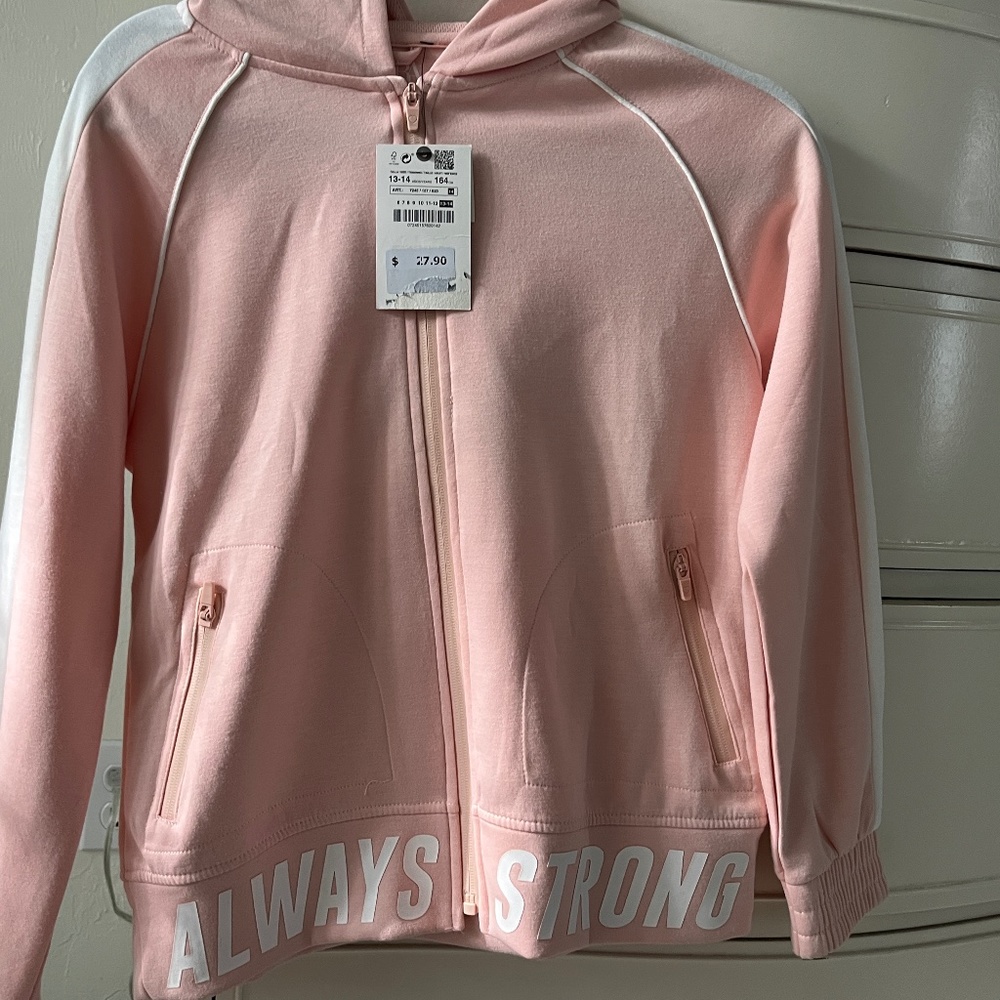 Zara girl jacket hoodie brand new with tag